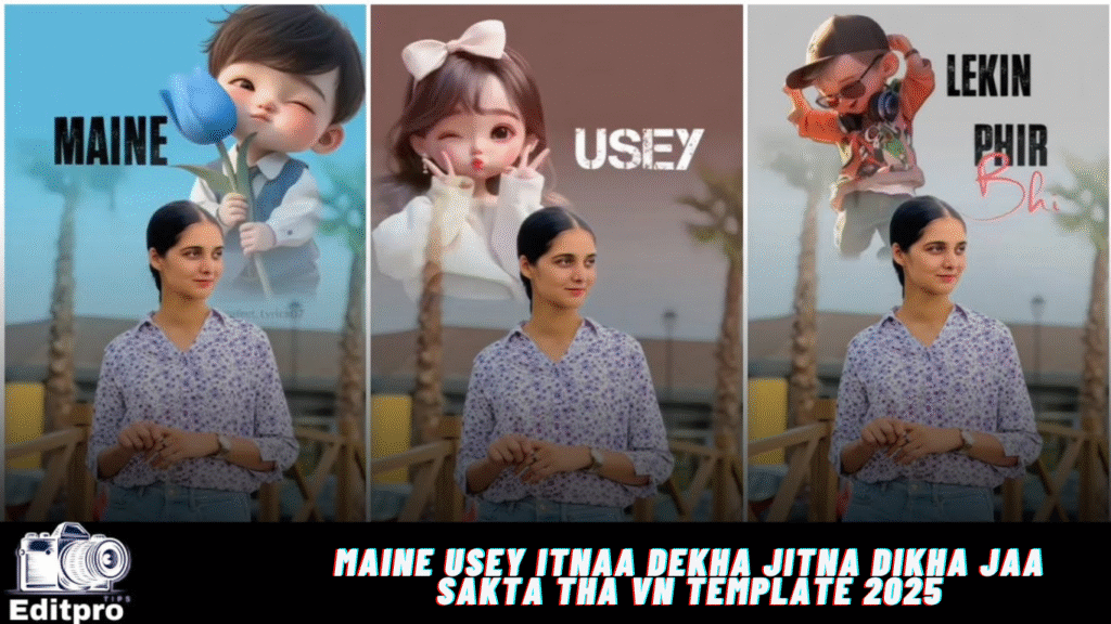 Maine Usey Itnaa Dekha Jitna Dikha jaa Sakta Tha Vn Template 2025