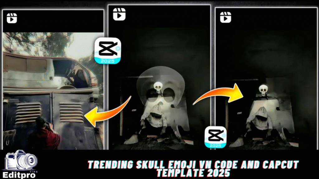 Trending Skull Emoji Vn Code And Capcut Template