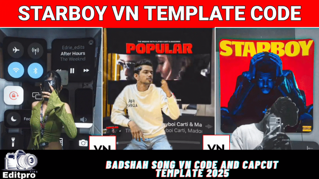 Badshah Song Vn Code And Capcut Template 2025