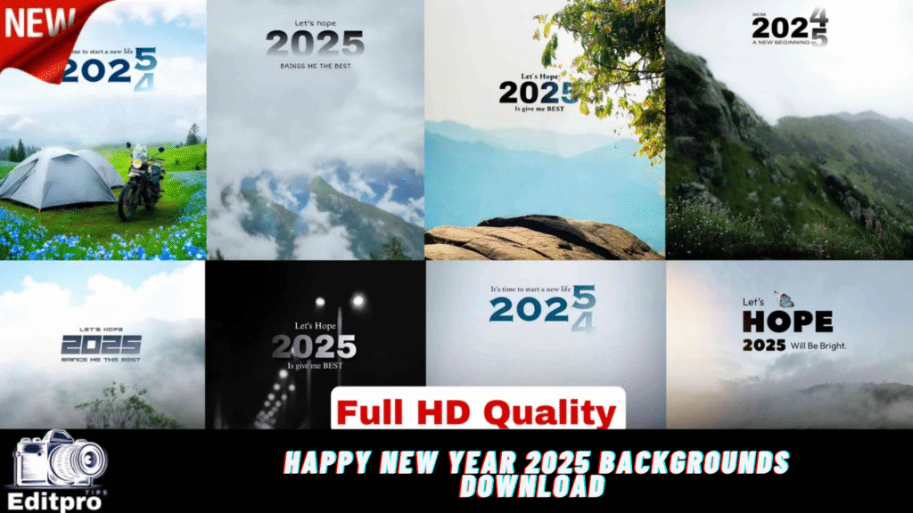 Happy New Year 2025 Backgrounds Download